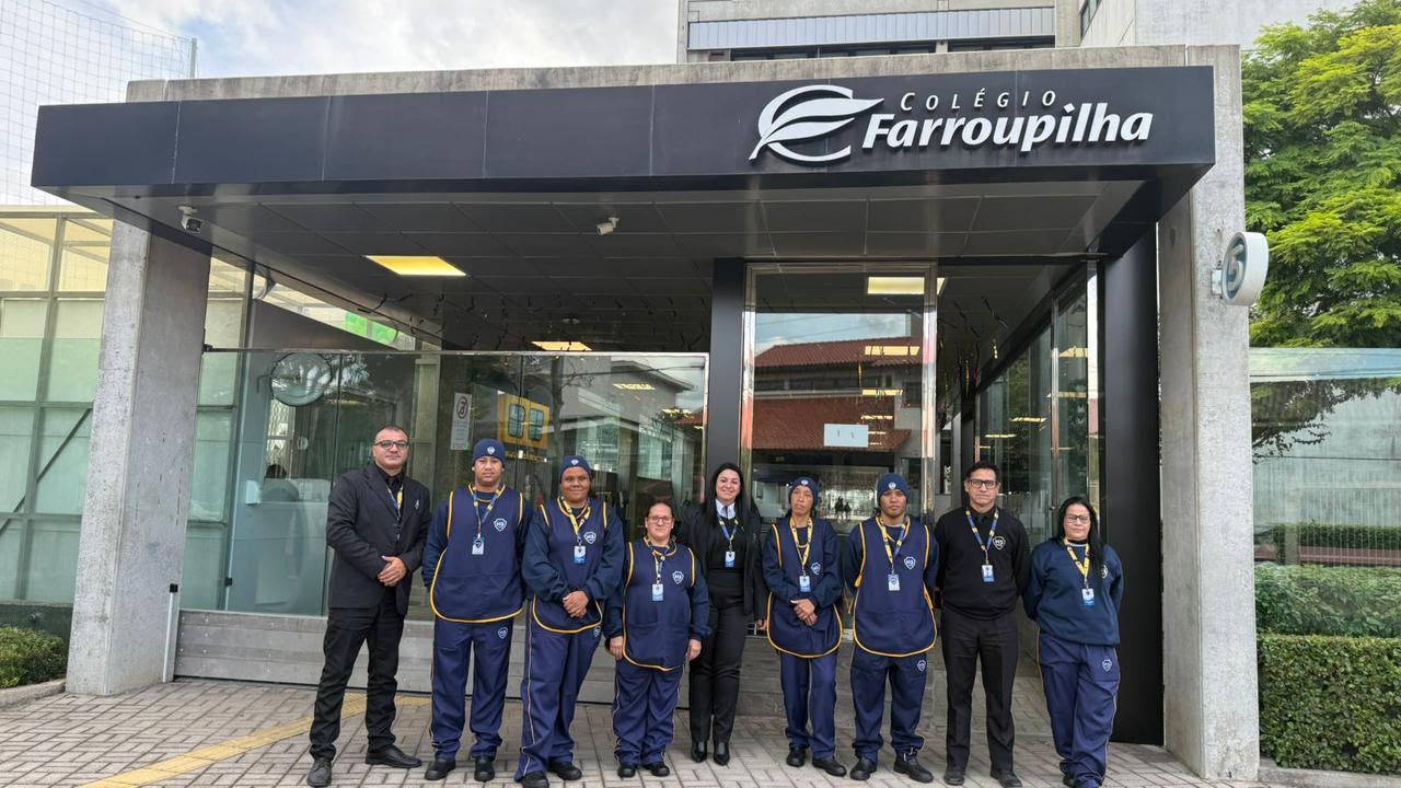 Equipe da NS em operação de instituição pública